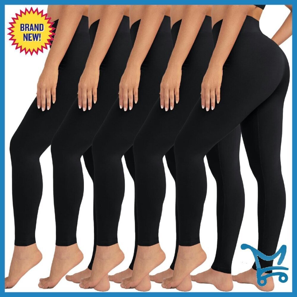 High Waisted Tummy Control Leggings for Women Workout Yoga Pants Plus Size